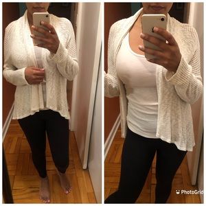 Off white cardigan small